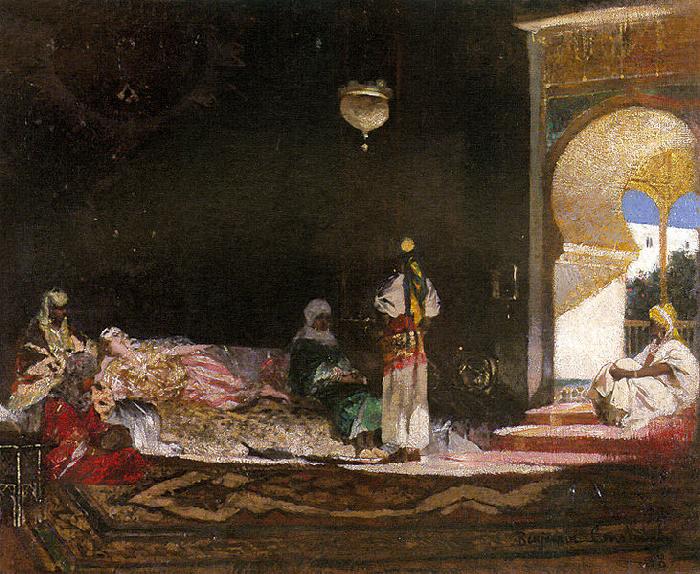 Harem Scene, Jean-Joseph Benjamin-Constant